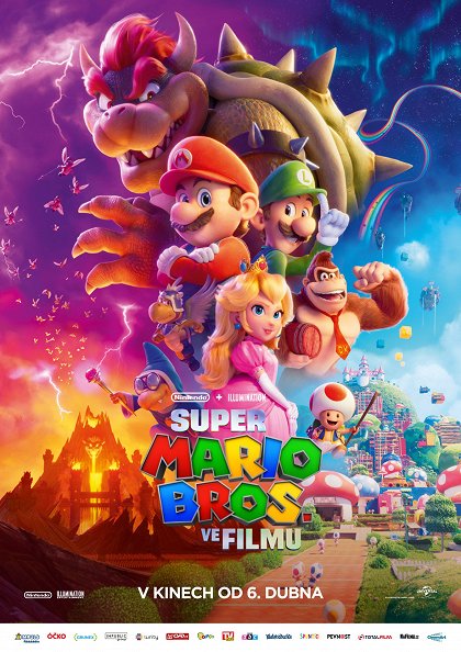 Stiahni si Filmy bez titulků  Super Mario Bros. ve filmu / The Super Mario Bros. Movie (2023)[WebRip][1080p] = CSFD 75%