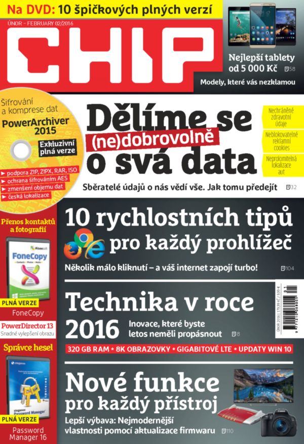Stiahni si Knihy a Časopisy Chip (02/2016)(CZ)