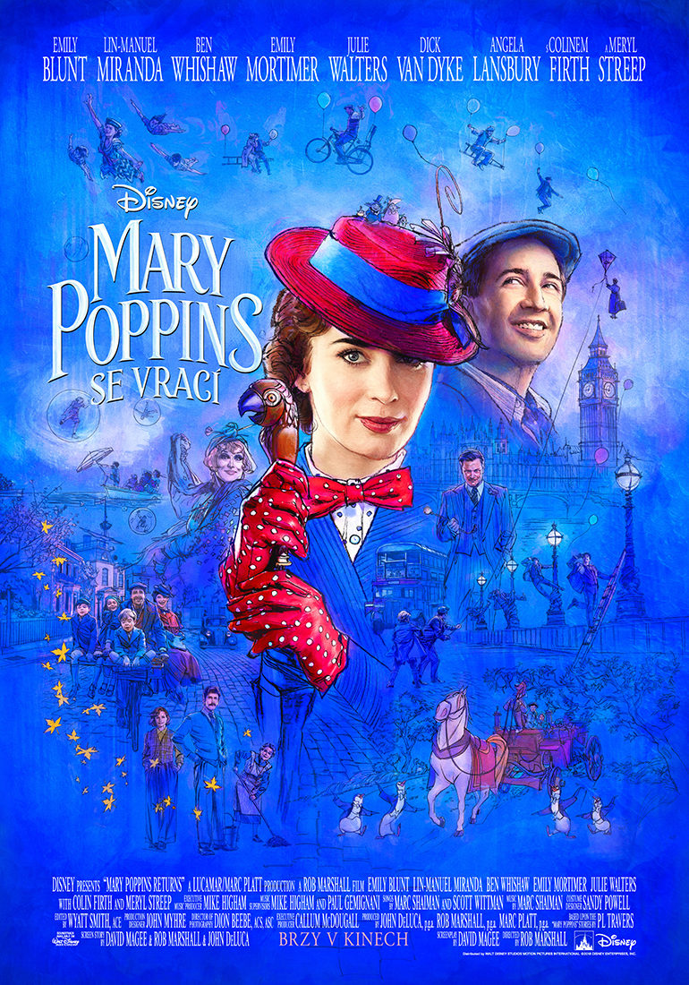 Stiahni si Blu-ray Filmy Mary Poppins se vraci / Mary Poppins Returns (2018)(CZ/EN)[Blu-ray][1080p] = CSFD 60%