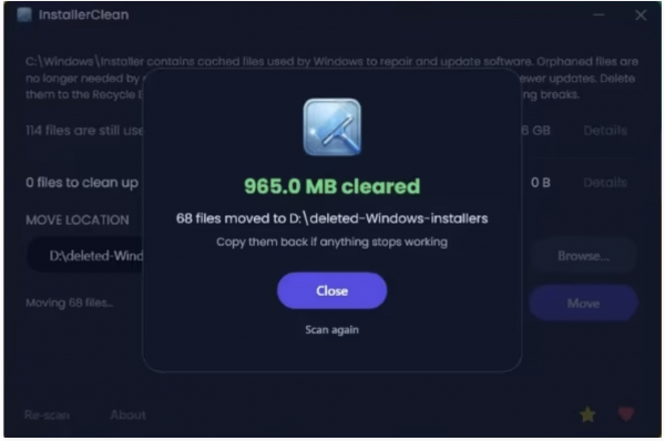 Stiahni si Programy InstallerClean 2.3.0