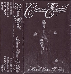 Stiahni si Hudba Crimson Evenfall - Nocturnal Storms of Infinity (Demo) (1996)