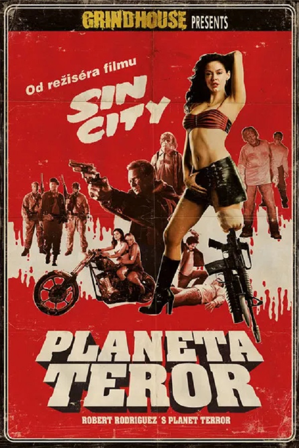 Stiahni si Filmy CZ/SK dabing Grindhouse: Planeta Teror / Planet Terror (2007)(CZ/EN)[1080p][HEVC] = CSFD 72%