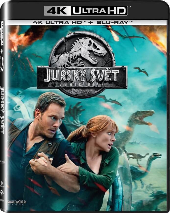 Stiahni si Blu-ray Filmy Jurský svět: Zánik říše / Jurassic World: Fallen Kingdom (2018)(CZ/EN)[2160p][Blu-Ray] = CSFD 60%