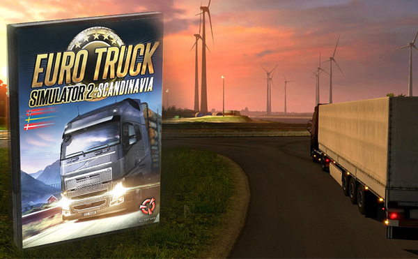 Stiahni si Hry na Windows Euro Truck Simulator 2 - Scandinavia (2015)(CZ)