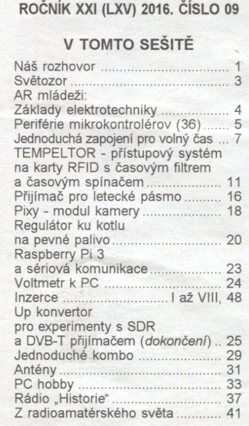 Stiahni si Knihy a Časopisy Amaterske Radio 2016/09