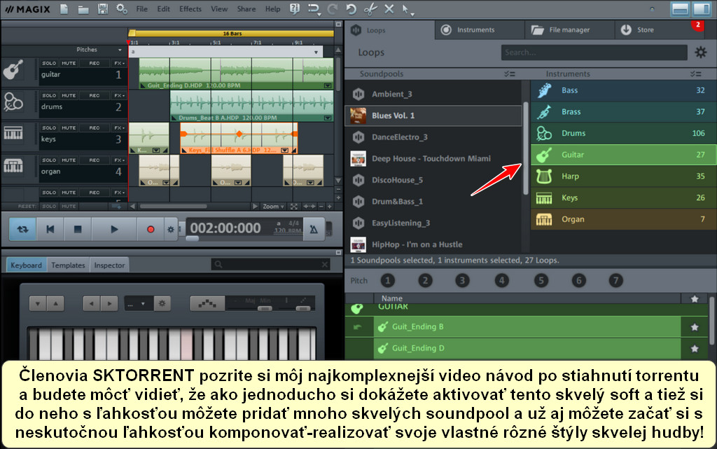 magix music maker soundpools are saved