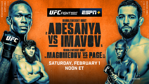 Stiahni si Sport UFC Fight Night 250 Adesanya vs Imavov
