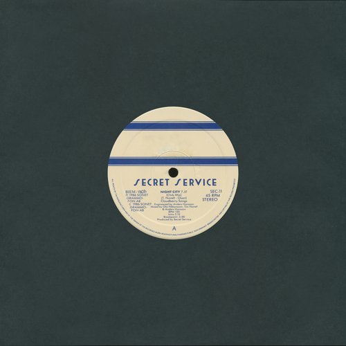 Stiahni si Hudba Secret Service - Night City (12'' Maxi-Single) (1986)[WavPack]