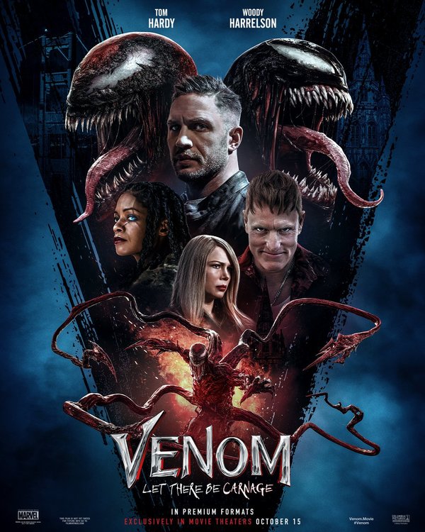 Stiahni si Filmy CZ/SK dabing Venom 2: Carnage prichazi / Venom: Let There Be Carnage (CZ)(2021)[BRRip] = CSFD 58%