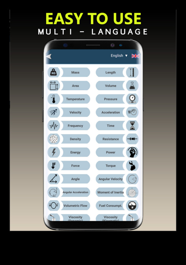 Stiahni si Mobil, PDA Unit Converter - Mechanical 25 [Paid]