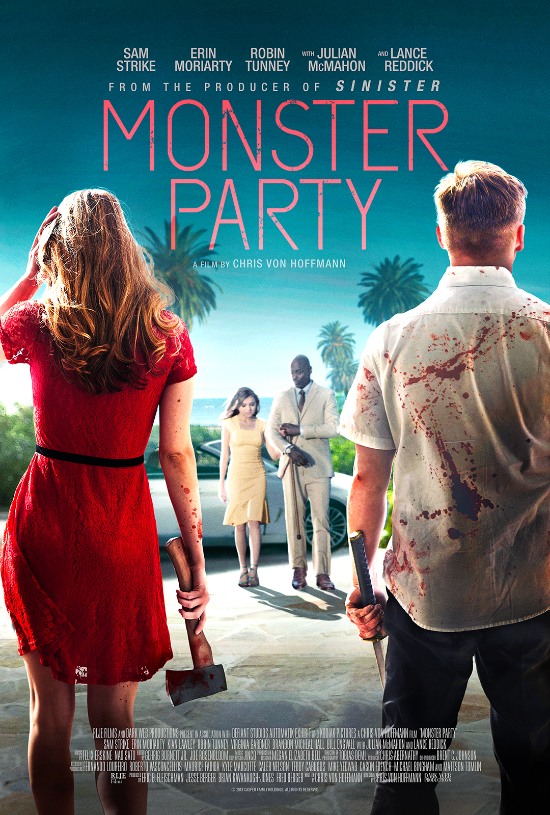 Stiahni si Filmy s titulkama     Monster Party (2018)[WebRip][1080p] = CSFD 54%