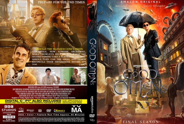 Stiahni si Seriál Dobrá znamení / Good Omens S03E01 (EN)[1080p][WEB-DL][HEVC] = CSFD 82%