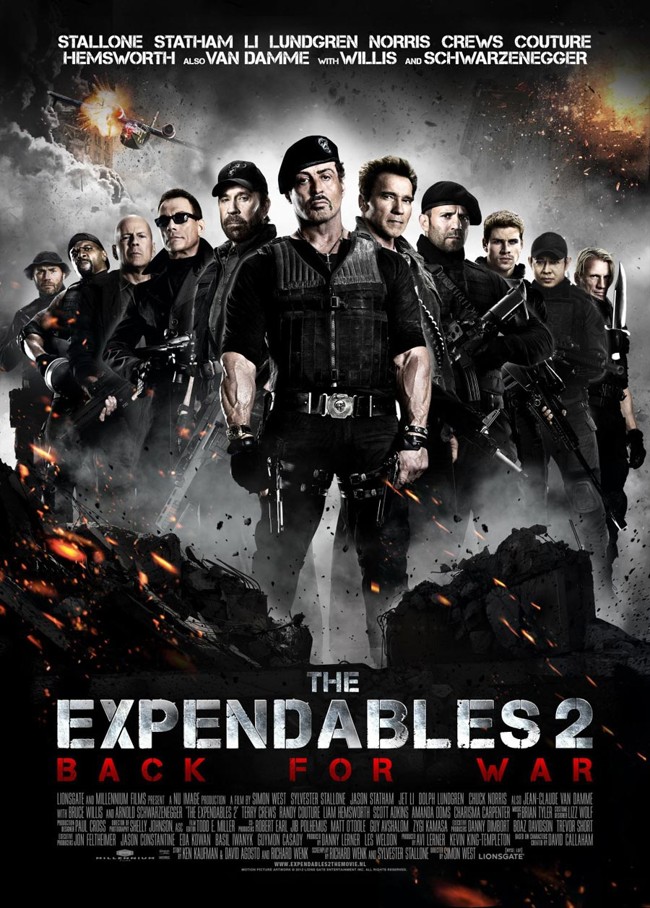 Stiahni si HD Filmy Expendables: Postradatelni 2 / The Expendables 2 (2012)(CZ/EN)[1080p] = CSFD 81%