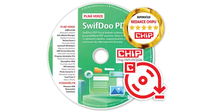 Stiahni si Programy CHIP DVD 03/2026