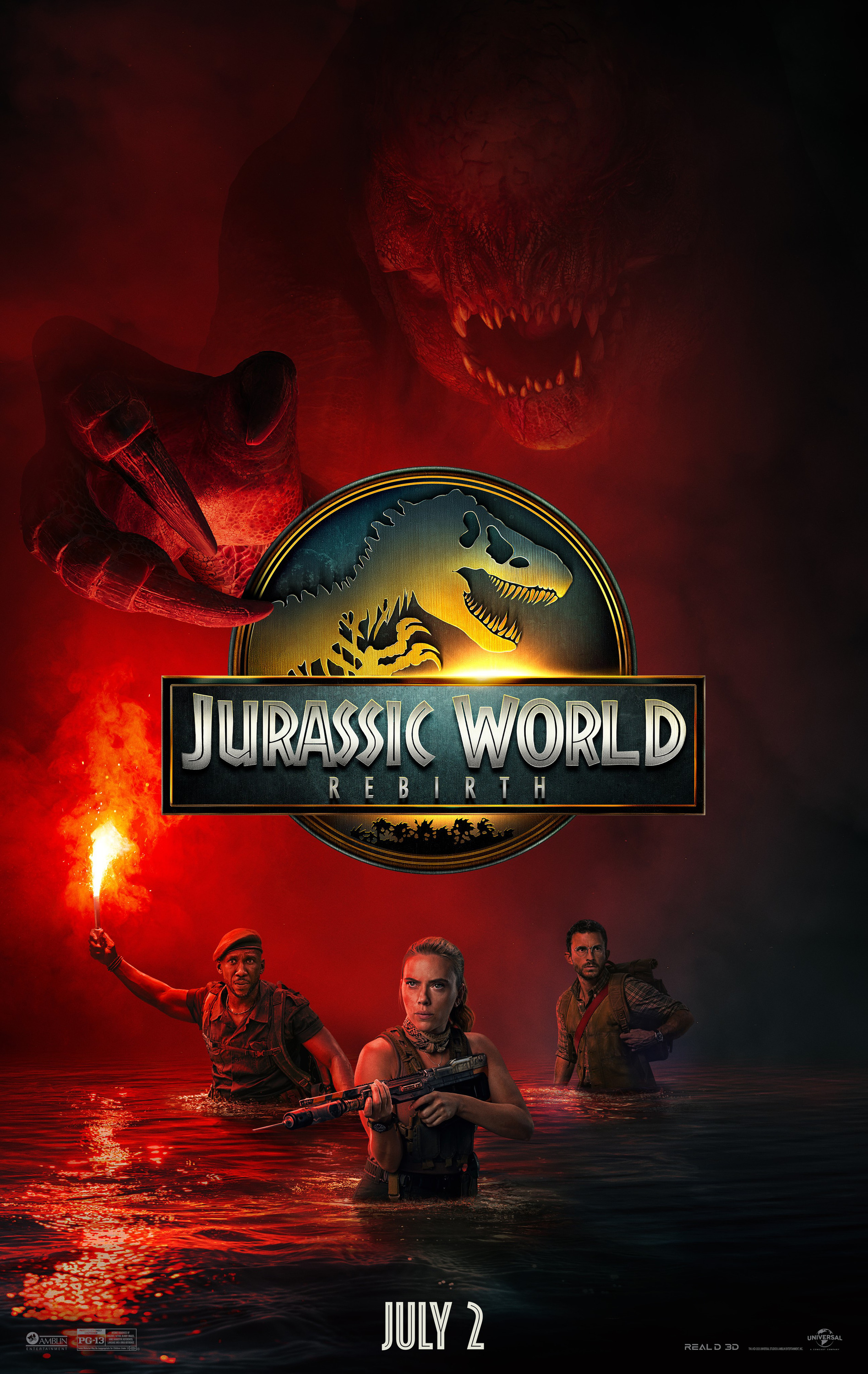 Stiahni si Filmy bez titulků Jurský svět: Znovuzrození / Jurassic World: Rebirth (2025)[2160p][WEB-DL][HEVC] = CSFD 58%