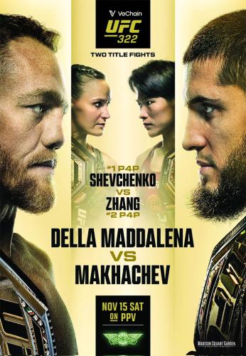 Stiahni si Sport UFC 322: Maddalena vs. Makhachev / Shevchenko vs. Zhang Weili Full (2025)(RU)