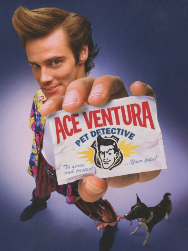 Stiahni si Filmy bez titulků Ace Ventura: Zvířecí detektiv / Ace Ventura Pet Detective (1994)[1080p][HEVC] = CSFD 73%