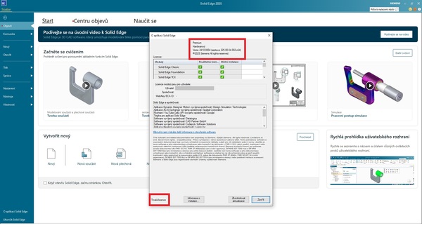 Stiahni si Programy Solid Edge 2025 Premium MP0004 update only (x64)