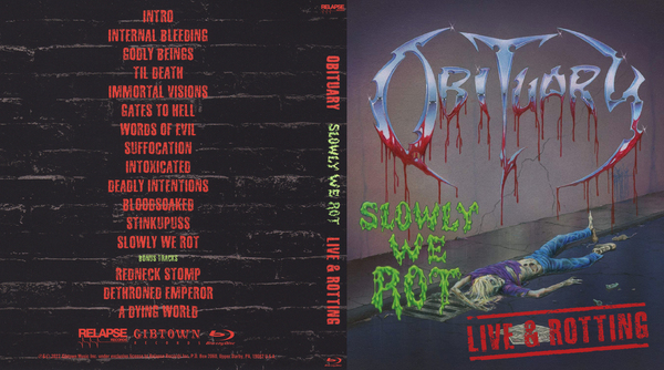 Stiahni si Hudební videa Obituary - Slowly We Rot - Live /Rotting (2022)