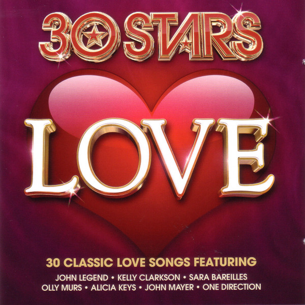 Stiahni si Hudba VA - 30 Stars Love 2CD -  (2016)