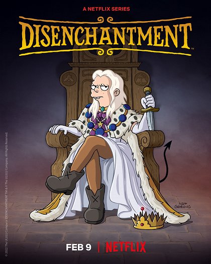 Stiahni si Seriál Rozčarování / Disenchantment 4. serie (2022)(CZ/EN)[1080p][WebRip] = CSFD 75%