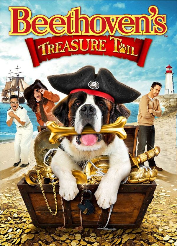 Stiahni si Filmy CZ/SK dabing Beethoven: Cesta za pirátskym pokladom / Beethoven's Treasure Tail  2014 SK TvRip HEVC 720p = CSFD 20%