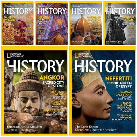 Stiahni si Knihy a Časopisy National Geographic History - 2022 Full Year Issues Collection (ENG)