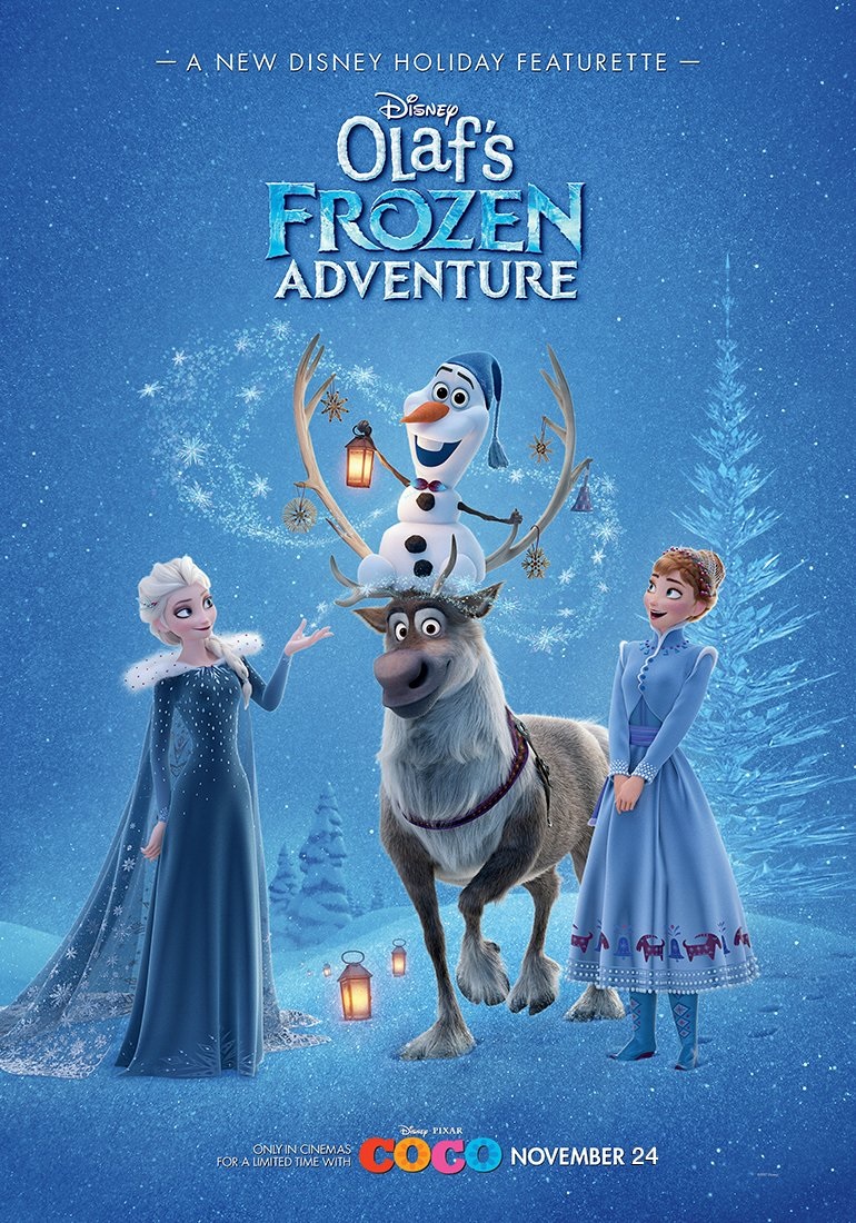 Stiahni si Filmy Kreslené Ledove kralovstvi: Vanoce s Olafem / Olafs Frozen Adventure (2017)(SK)[TvRip][720p] = CSFD 70%