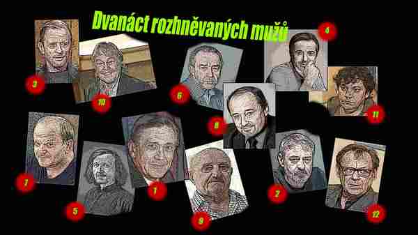 Stiahni si Mluvené slovo Reginald Rose - 12 rozhnevanych muzu (hra 2011)