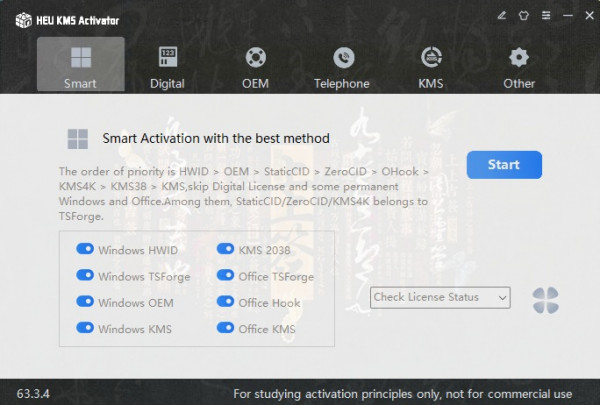 Stiahni si Programy HEU KMS Activator 63.3.4