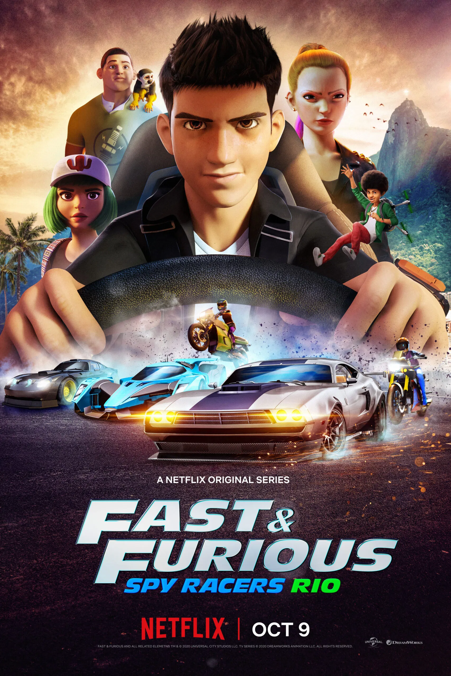 Stiahni si Seriál Rychle a zbesile: Zavodnici v utajeni / Fast & Furious: Spy Racers 2.rada Rio (2020)(CZ) [WebRip][1080p] = CSFD 56%