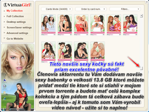 Stiahni si Programy VirtuaGirl Full HD Nove Sexy Babenky Stripterky 13.8 GB!.rar