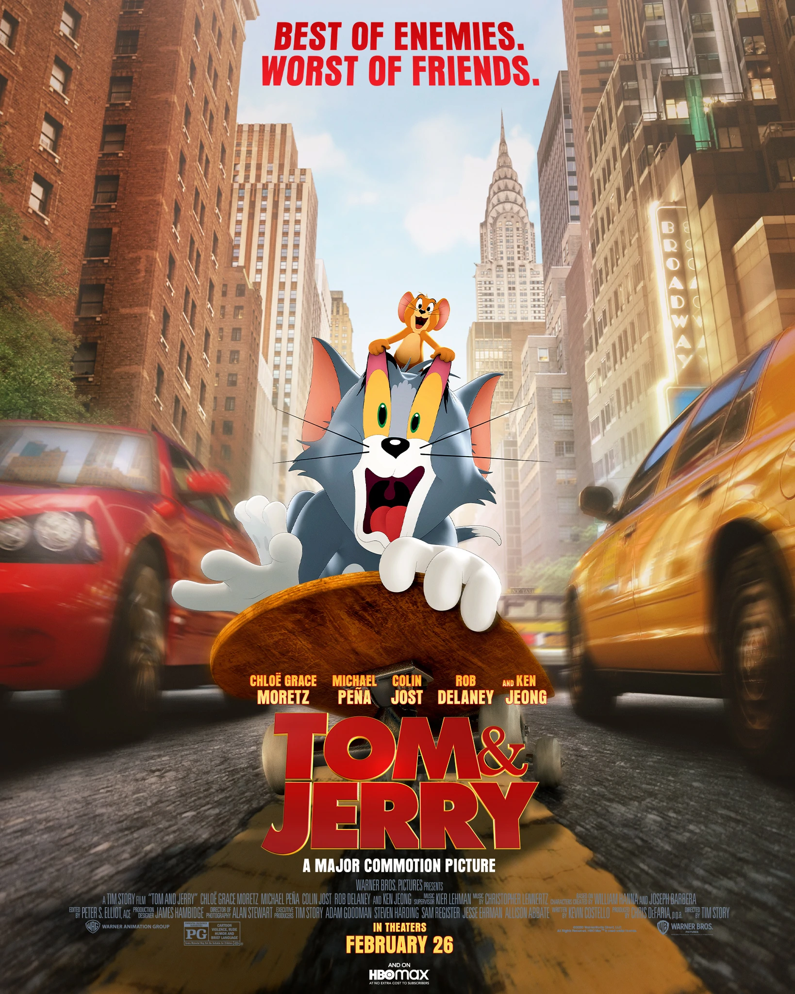 Stiahni si Filmy bez titulků Tom a Jerry / Tom and Jerry (2021)[WebRip][720p]