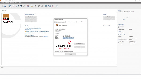 Stiahni si Programy Valentin GeoTSOL 2026 R1 CZ (x64)