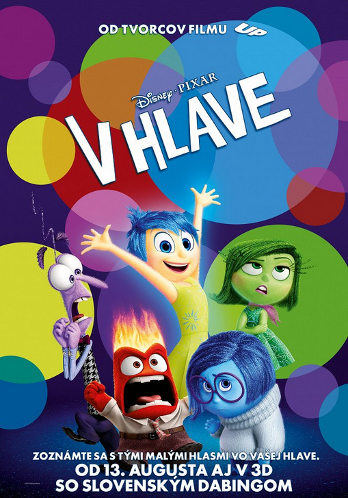 Stiahni si UHD Filmy V hlave / V hlavě  / Inside Out (2015)(CZ/SK/EN)[WEBDL-2160p][HDR] = CSFD 82%