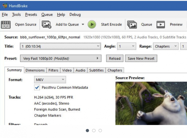 Stiahni si Programy HandBrake 1.11.2