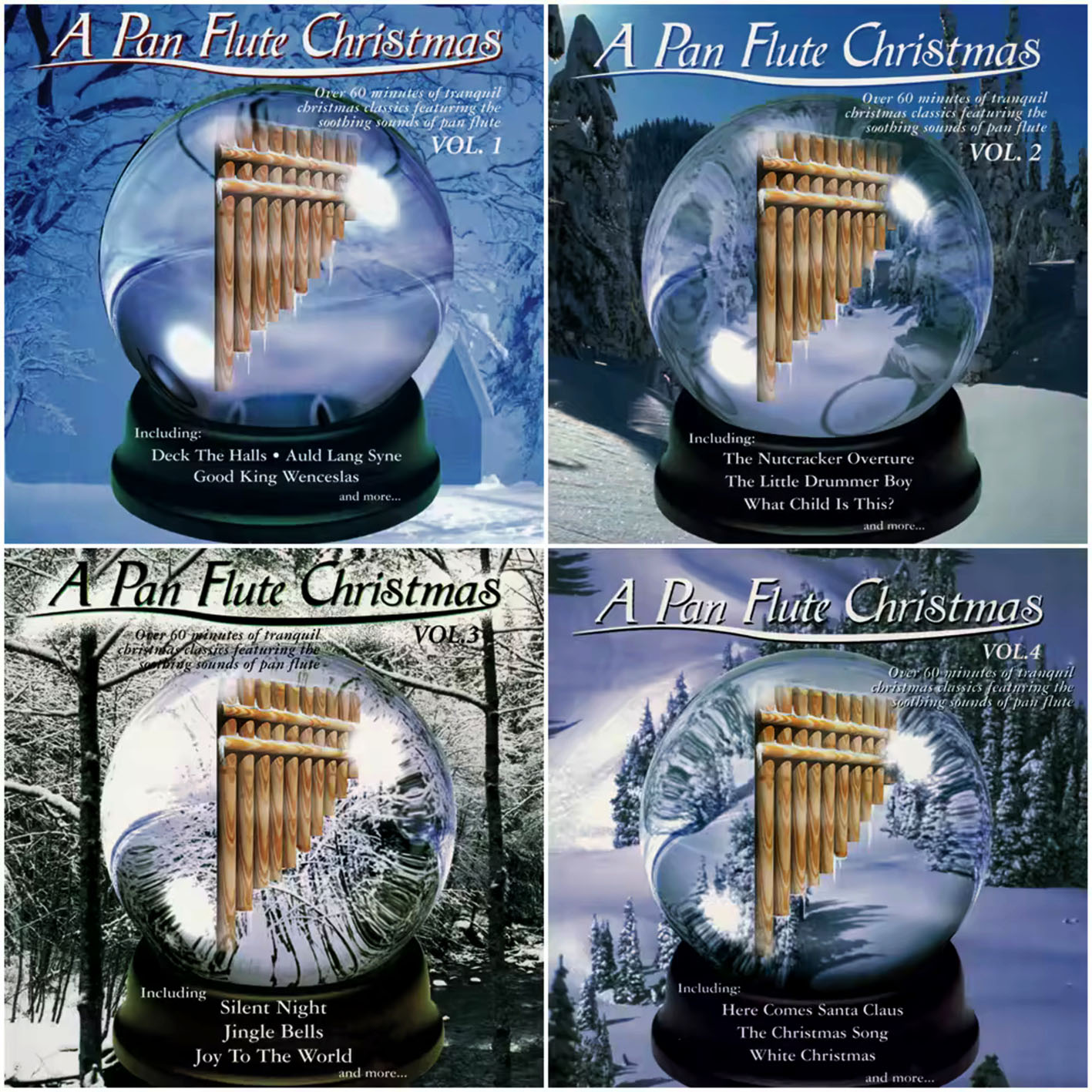 Stiahni si Hudba VA - A Pan Flute Christmas, Vol. 1-4 (1998)[FLAC]