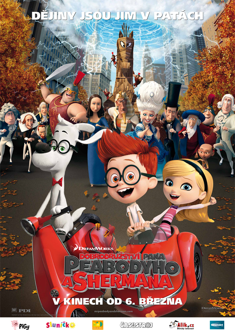 Stiahni si HD Filmy Dobrodruzstvi pana Peabodyho a Shermana/ Mr. Peabody & Sherman (2014)(CZ/SK/EN)[720p] = CSFD 76%