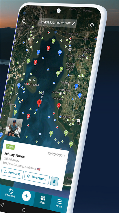 Stiahni si Mobil, PDA FishAngler - Fishing App 4.1.0 build 182