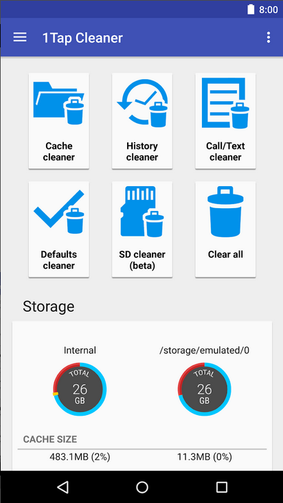1Tap Cleaner Pro (clear cache) 4.37 build 230004379 CZ/SK