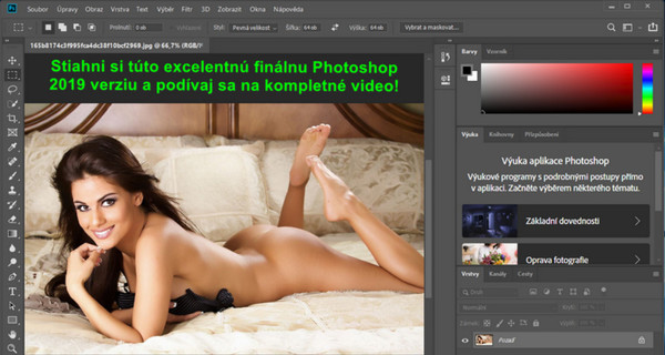 Stiahni si Programy Adobe Photoshop CC 2019 v20.0.0 CZ