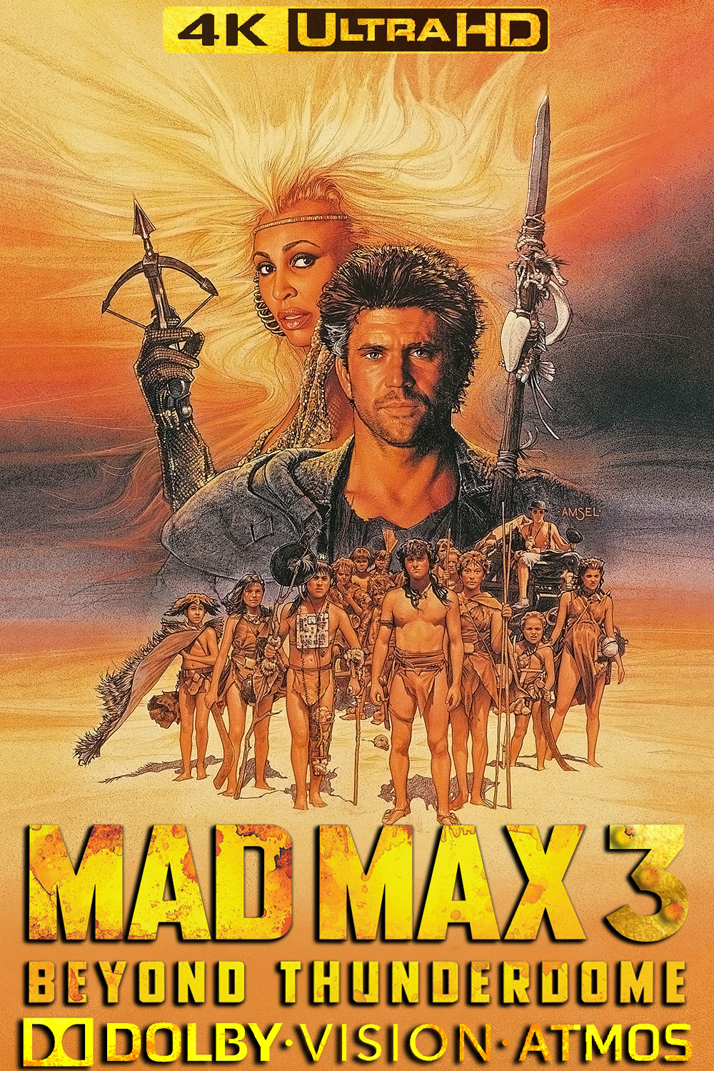 Stiahni si UHD Filmy  Šílený Max: Dóm hromů / Mad Max Beyond Thunderdome (1985)(CZ/EN)[2160p][Remux][HDR10/DV][HEVC] = CSFD 57%