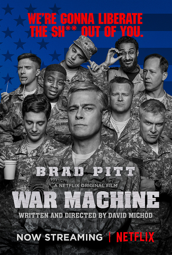 Stiahni si Filmy s titulkama War Machine (2017)[WebRip][720p] = CSFD 62%