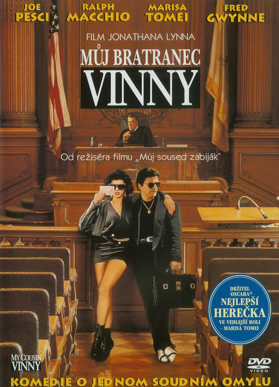 Stiahni si Filmy s titulkama Můj bratranec Vinny / My Cousin Vinny (1992) [x265-10bit][1080p][5.1] = CSFD 77%