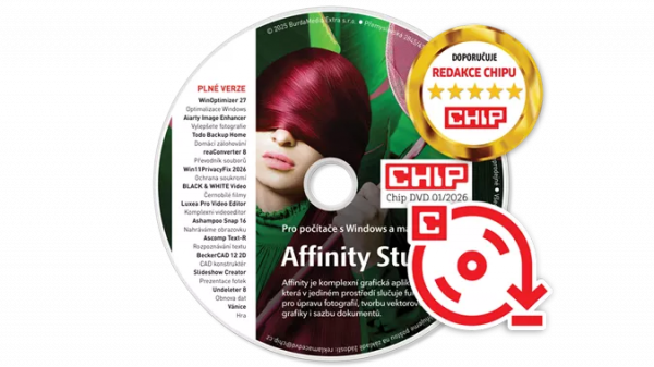Stiahni si Programy CHIP 01/2026 (DVD)