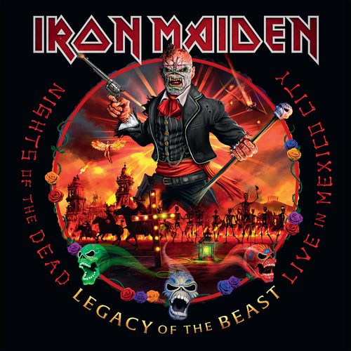 Stiahni si Hudba Iron Maiden - Nights of the Dead,Legacy of the Beast Live in Mexico City (2020)