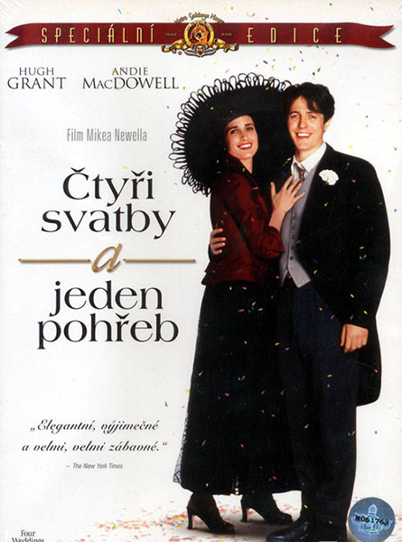 Stiahni si Filmy CZ/SK dabing Štyri svadby a jeden pohreb / Four Weddings and a Funeral (1994)(SK)[WEB-DL][HEVC][1080p] = CSFD 72%