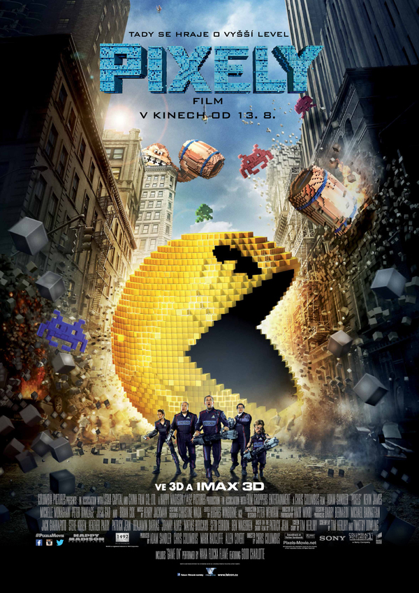 Stiahni si HD Filmy Pixely / Pixels (2015)(CZ/EN)[720p] = CSFD 59%