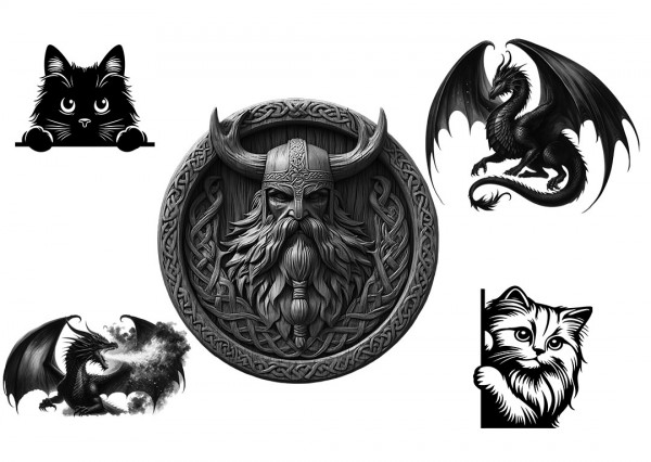 Stiahni si Ostatní Soubory pro laser engraving mix 1