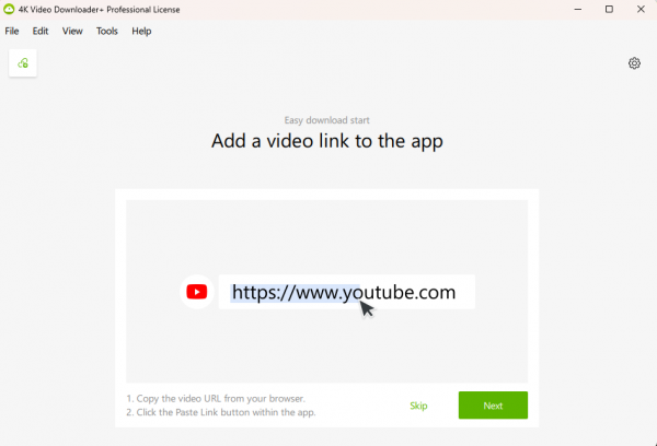 Stiahni si Programy Objavte program na sťahovanie 4K videí